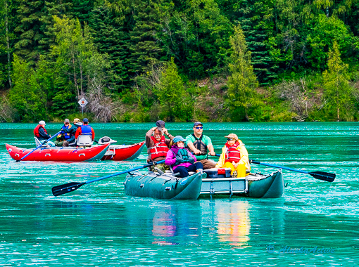 Spencer Glacier Float